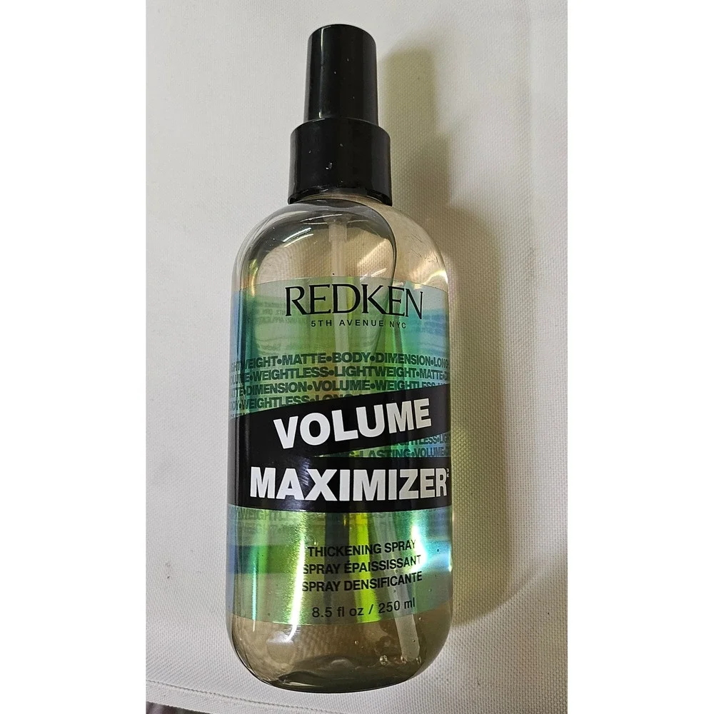 Redken Volume Maximizer Thickening Spray 8.5oz Matte Finish Volumizing Spray